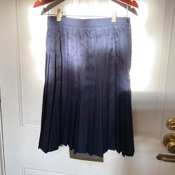 VINTAGE U.S. POLO NAVY SKIRT NAVAL/EMILY IN PARIS/ GOLF - Picture 1 of 7